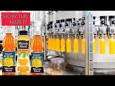 Do you know how Orange juice made in factory|Watch this video to know|Amazing food process in india