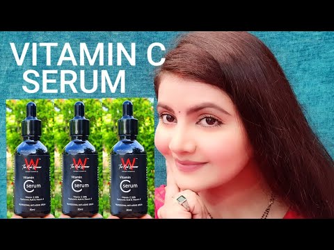 W The real women vitamin c & hyaluronic acid anti aging serum for Skin brightening |  RARA | Video