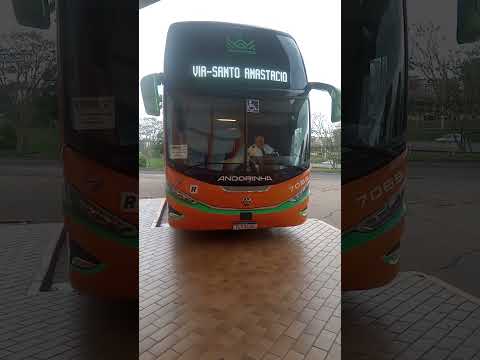 saindo dos dois ônibus um presidente prudente x Loanda PR outro presidente prudente x Epitácio sp 🚍