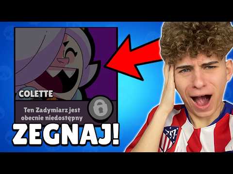 TYLKO NIE TO! 😭 COLETTE ZOSTAŁA USUNIĘTA Z BRAWL STARS! ❌