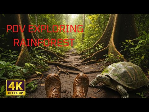 POV Exploring the Amazon Rainforest | Wildlife in 4K