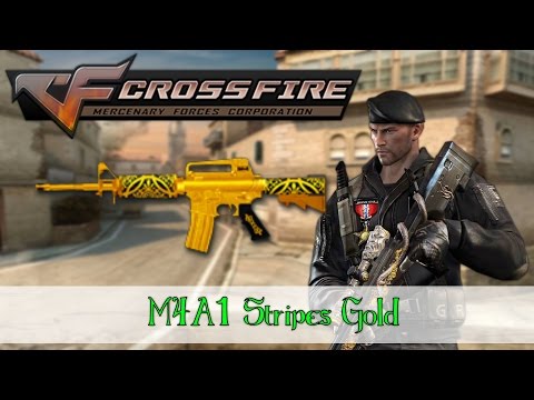 CrossFire VN 2.0 - M4A1 Stripes Gold [FFA Quick Gameplay]
