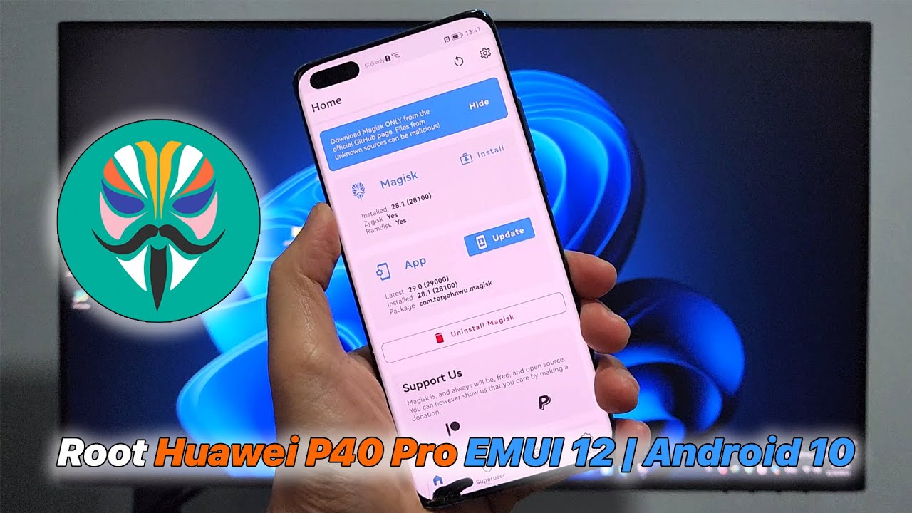 Root Huawei P40 Pro EMUI 12 | Android 10 (Bootloader Unlock Required)
