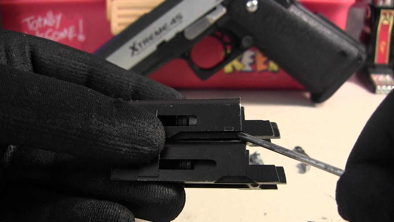 Can TM Full Auto Extreme Hi-Capa Be Made Semi? (HD)