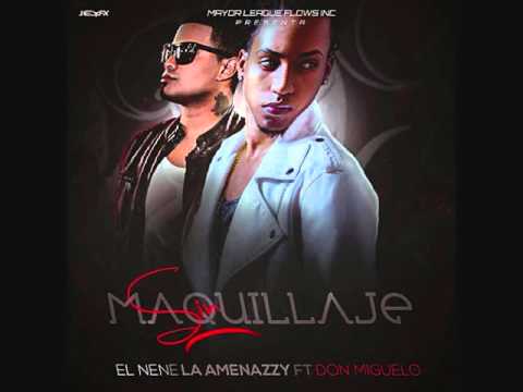 el nene la amenaza ft Don miguelo sin maquillaje (video liryc) 2016