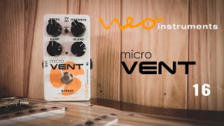 Video thumbnail for Neo Instruments micro VENT 16 - Rotary Cabinet Simulator by Alberto Barrero