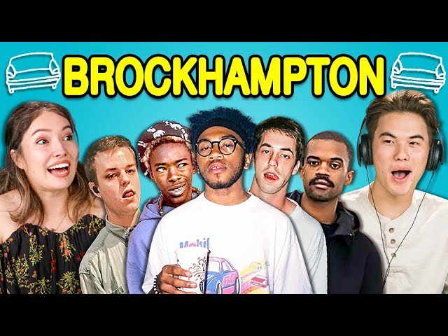 Videouttalande av Brockhampton Engelska