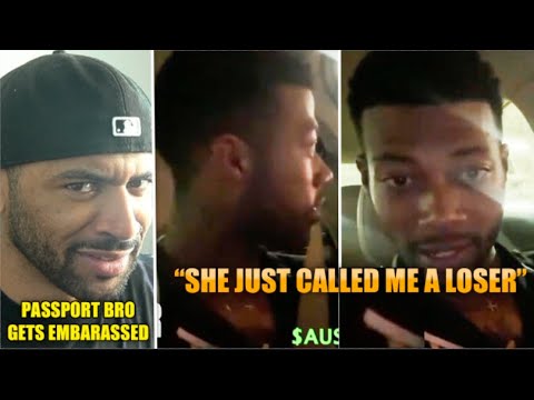 Passport Bro Gets EMBARRASSED By 2 Asian Girls After Trying To Holla At Them From His CAR!