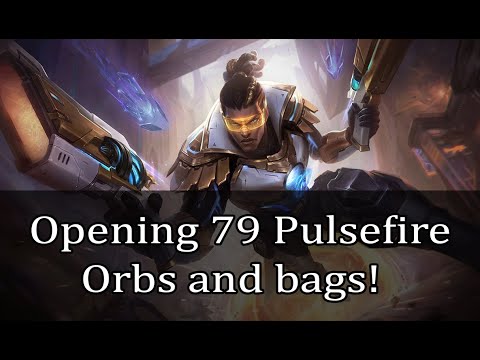 OPENING 79 PULSEFIRE ORBS WITH BAGS!