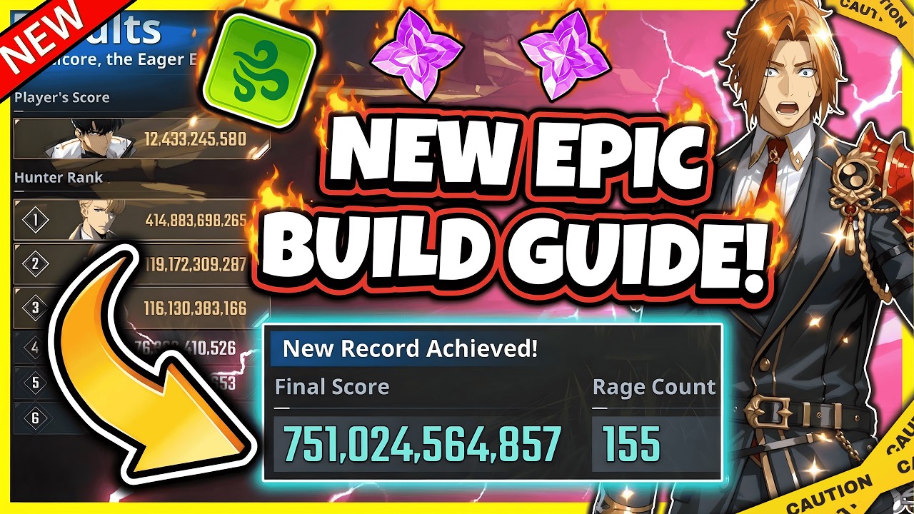 EPIC NEW WIND META GUILD BOSS BUILD! ARTIFACTS / STATS / HUNTERS & SKILLS! [Solo Leveling: Arise]