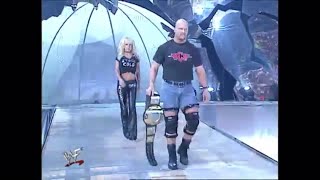Stone Cold Steve Austin Interrupts Alliance Hardcore 24/7 Title Match WWE Smackdown (1/2) 8-23-2001