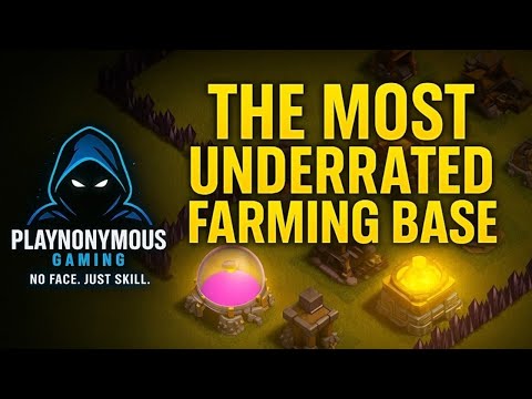 The MOST Underrated Farming Bases After April 2025 Update Clash of Clans (Link In Description)