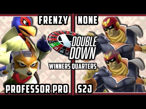 Double Down 2022 Winners Quarters - Frenzy & Professor Pro Vs. S2J & N0ne - Smash Melee Doubles