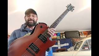 Video thumbnail for schecter omen solo 6 guitar review by Wostos Garage