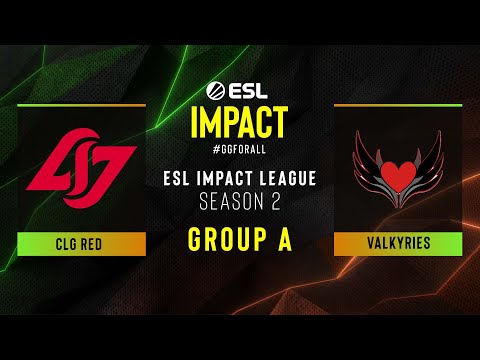 CLG Red vs Valkyries - Map 1 - [Vertigo] - ESL Impact League S2 - Group A - NA