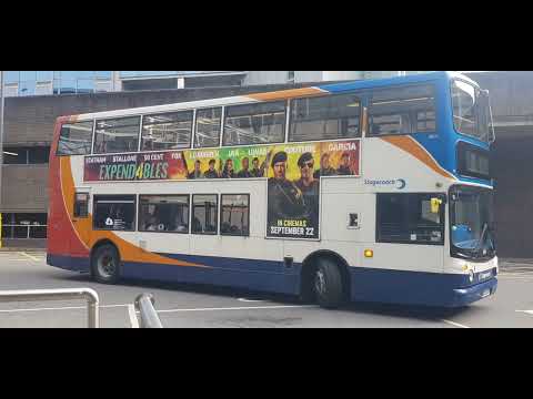 Here is the stagecoach bus 18514 on the number 4 in Basingstoke Saturday 30 September 2023