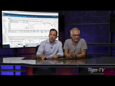 Live Trading on Nadex this morning - Natural Gas and Crude Oil Inventory