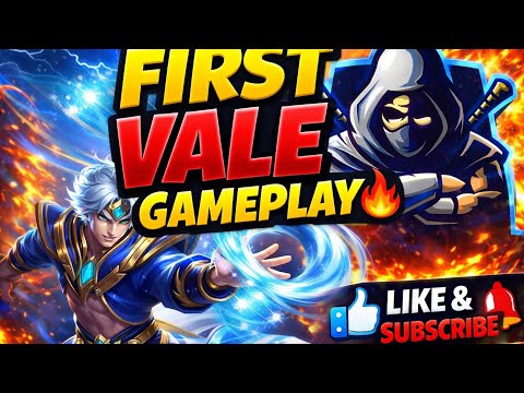 FIRST EVER MOBA LEGENDS GAMEPLAY 🔥New Player Using Vale 😱 One Shot Build || Tanks crying at Base😭😭