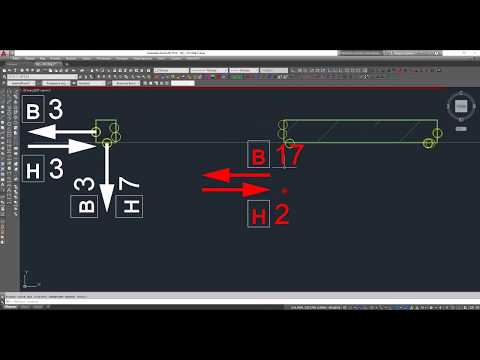 Обработка съемки отклонения вертикальных конструкций в автокад
