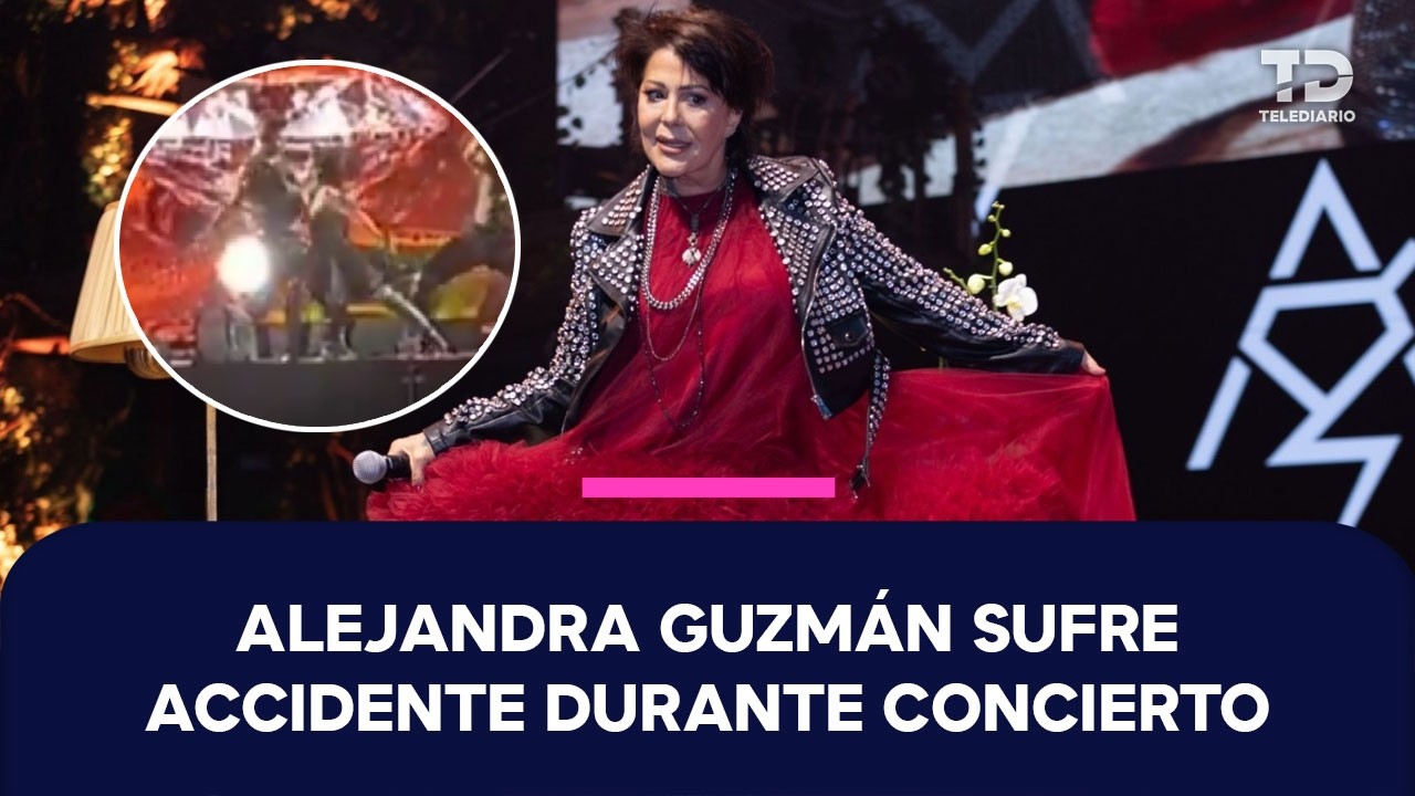 ¿Cómo y por qué se 'zafa' la cadera? Esto le pasó a Alejandra Guzmán durante un concierto en vivo