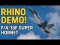 Feel The Power U S Navy F A 18F Rhino Demo At NAS Oceana 2024