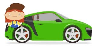 Robô Handy e Doutora McWheelie.  Desenhos animados para crianças