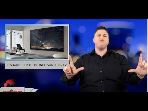 CES gadget #3: 219-inch Samsung TV! (ASL - 1.10.19)