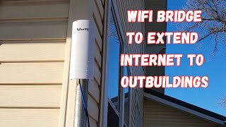Need to get internet to an outbuilding or shop?  This may solve your issue easy and quick