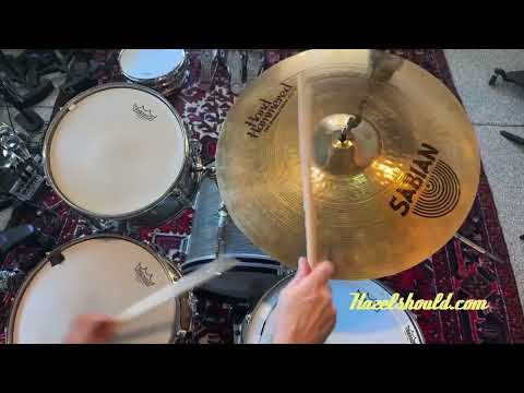 RARE Sabian HH Hand Hammered BOUNCE RIDE 20” in BRILLIANT FINISH! Immaculate! 2388 g Smooth SHIMMERING! image 7