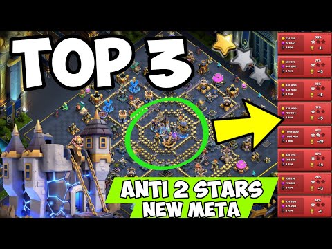 Best 3 TH18 Anti 2 Stars META Bases for War, Legends & CWL | Top Town Hall 18 War Bases 2025