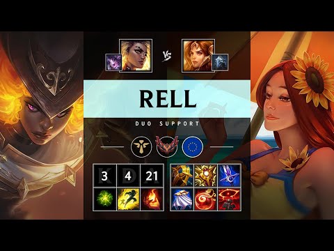 Rell Support vs Leona - EUW Grandmaster Patch 25.S1.1