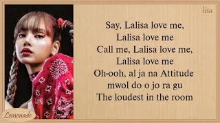 LISA LALISA Easy Lyrics...