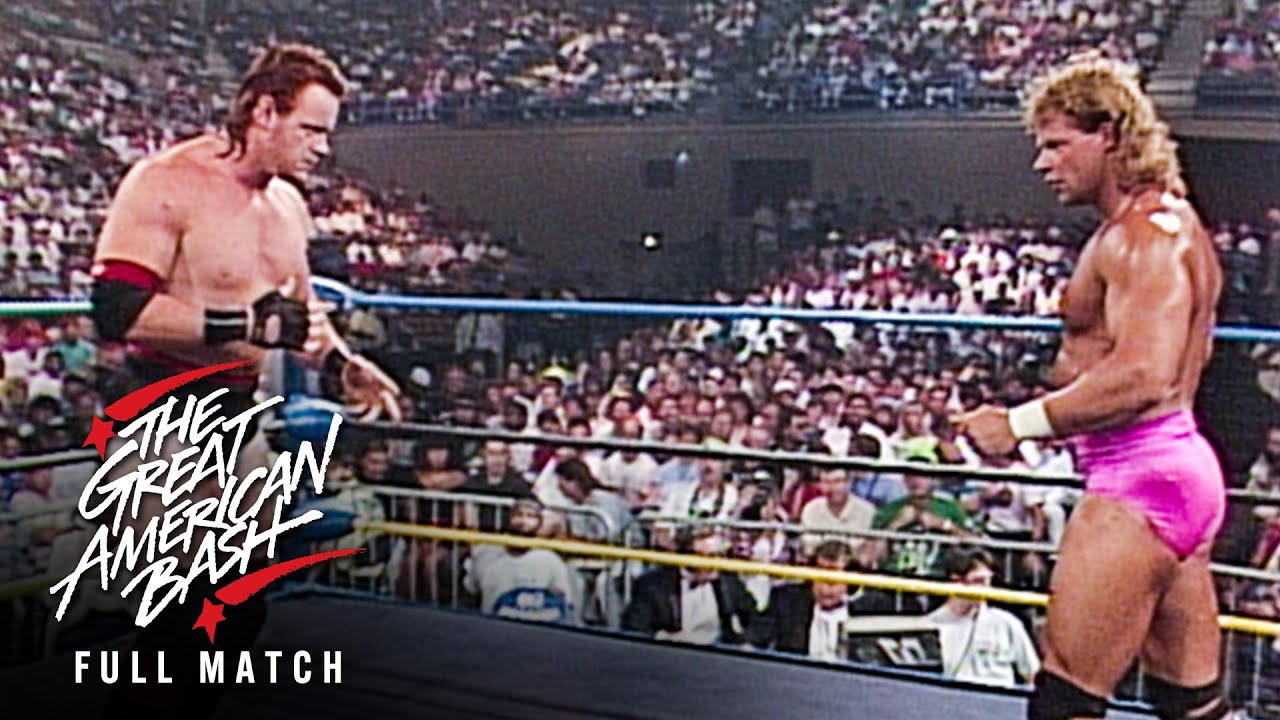 FULL MATCH: Lex Luger faces a young Undertaker | NWA U.S. Title Match: WCW Great American Bash 1990