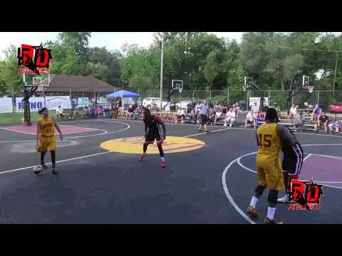 JL Bourg PG/6-3"/ #15 Lance Jeter in ABA Pro-Am Championship Game