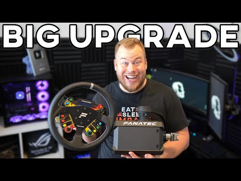 Fanatec Upgrading My Whole Setup - DD2, GTWC Wheel, QR2 First Look
