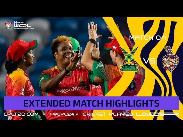 Extended Highlights | Guyana Amazon Warriors Women vs Trinbago Knight Riders Women | CPL 2024