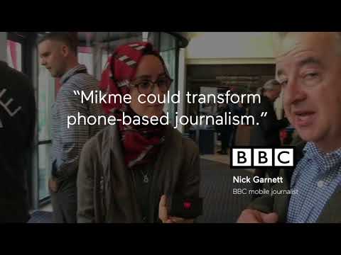 mikme silver – Wireless mic for smartphone. USB mic. Portable recorder  + Sound examples