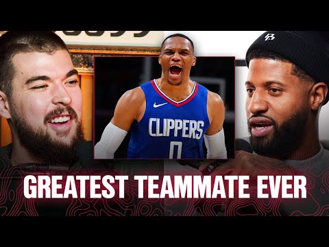 PG and Zubac Share Why Russell Westbrook's Energy & Leadership Is SO Impressive