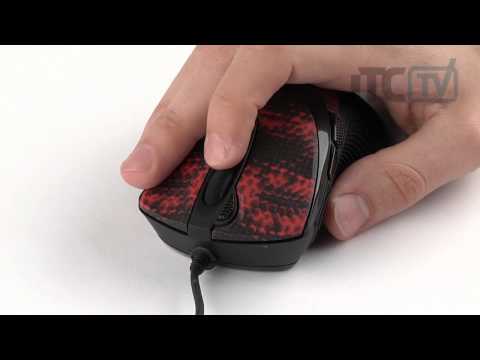 Мышь A4Tech XL-740K черный-красный - Видео