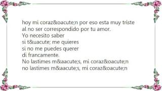 La Factoria - No Lastimes Mas Lyrics