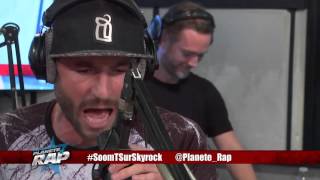 Soom T, Spri Noir, PapaStyle & Naaman en live dans Planète Rap !