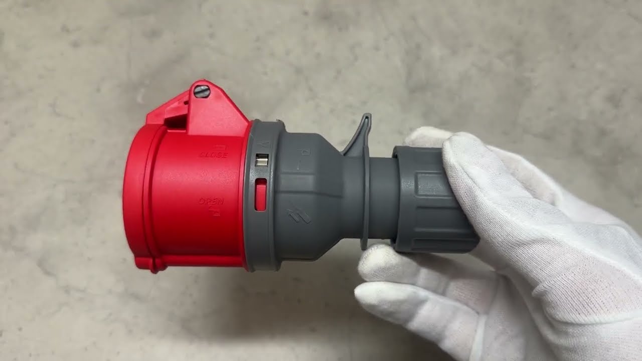 Розетка переносная 380V 4х16A полиамид IP44 Bemis BC1-1504-2312 3Р+N+РЕ