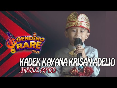 KADEK KAYANA KRISAN ADELIO - JINGLE APBD | GENDING RARE BALI TV 2022