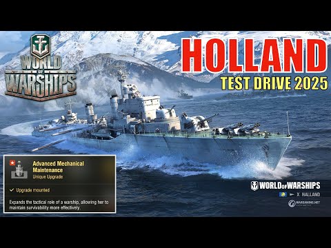 Halland Test Drive 2025 – Legendary Mod in Action! | World of Warships