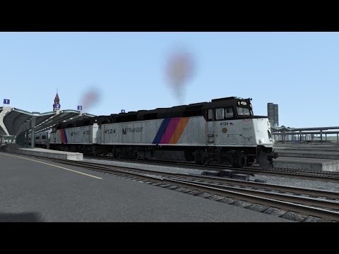 TS2016 HD: Operating NJT/Metro-North Port Jervis Line Train 53 to Harriman (EMD F40PH-2CAT)