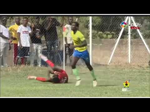 Bechem United defender Samuel Osei Kuffour has apologised to Asante Kotoko striker Etouga Mbella