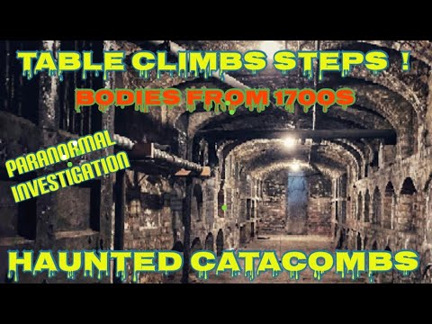 The Wakefield Catacombs | Table Tipping Activity| Ghosthunting UK