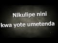 Niseme nini lyrics by Dr Ipyana