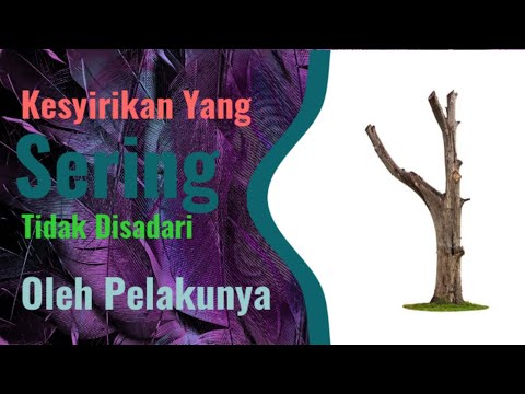 Kesyirikan Yang Sering Tidak Disadari Oleh Pelakunya.