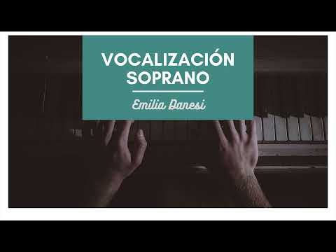 Vocalización para Soprano